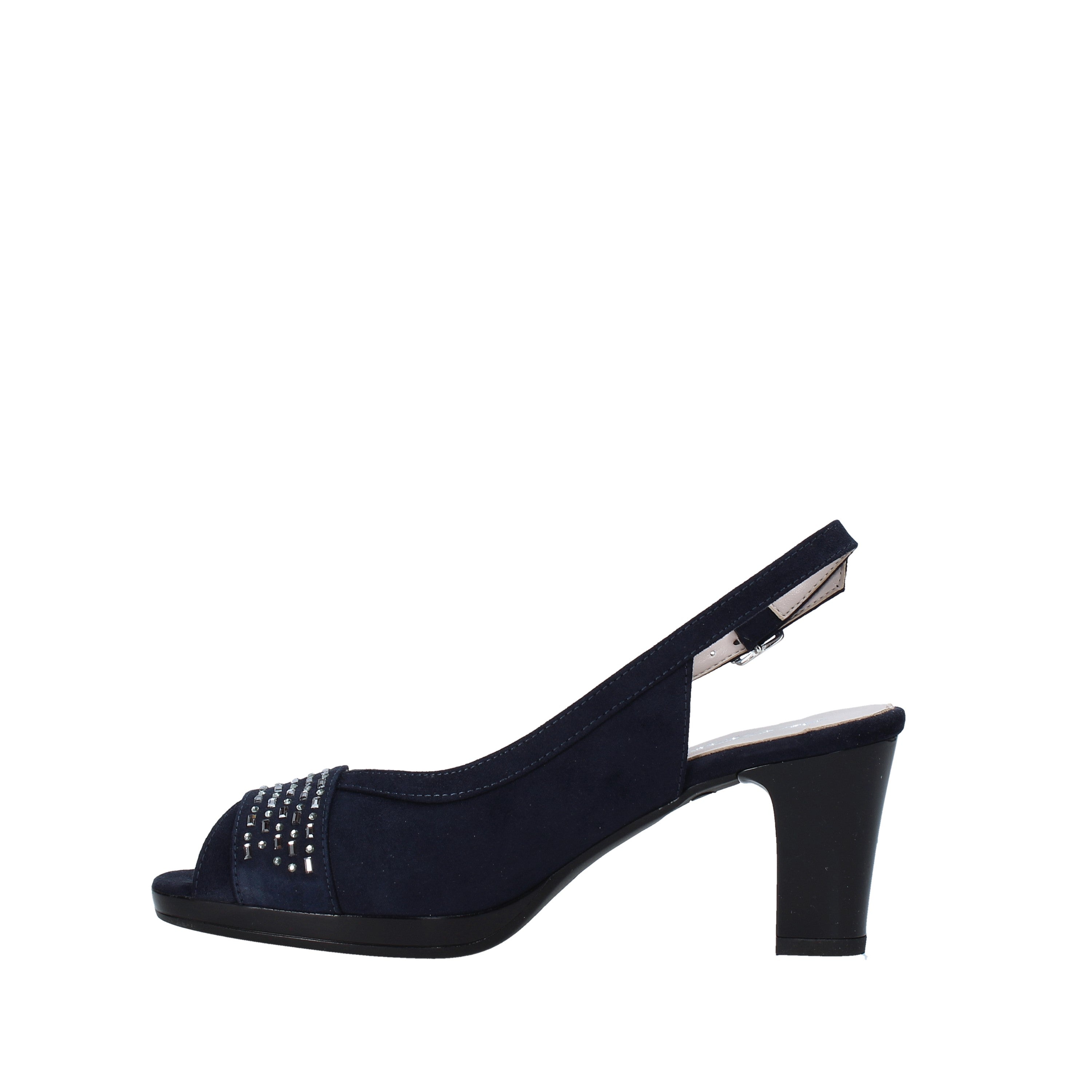 Sandali tacco Blu Comart