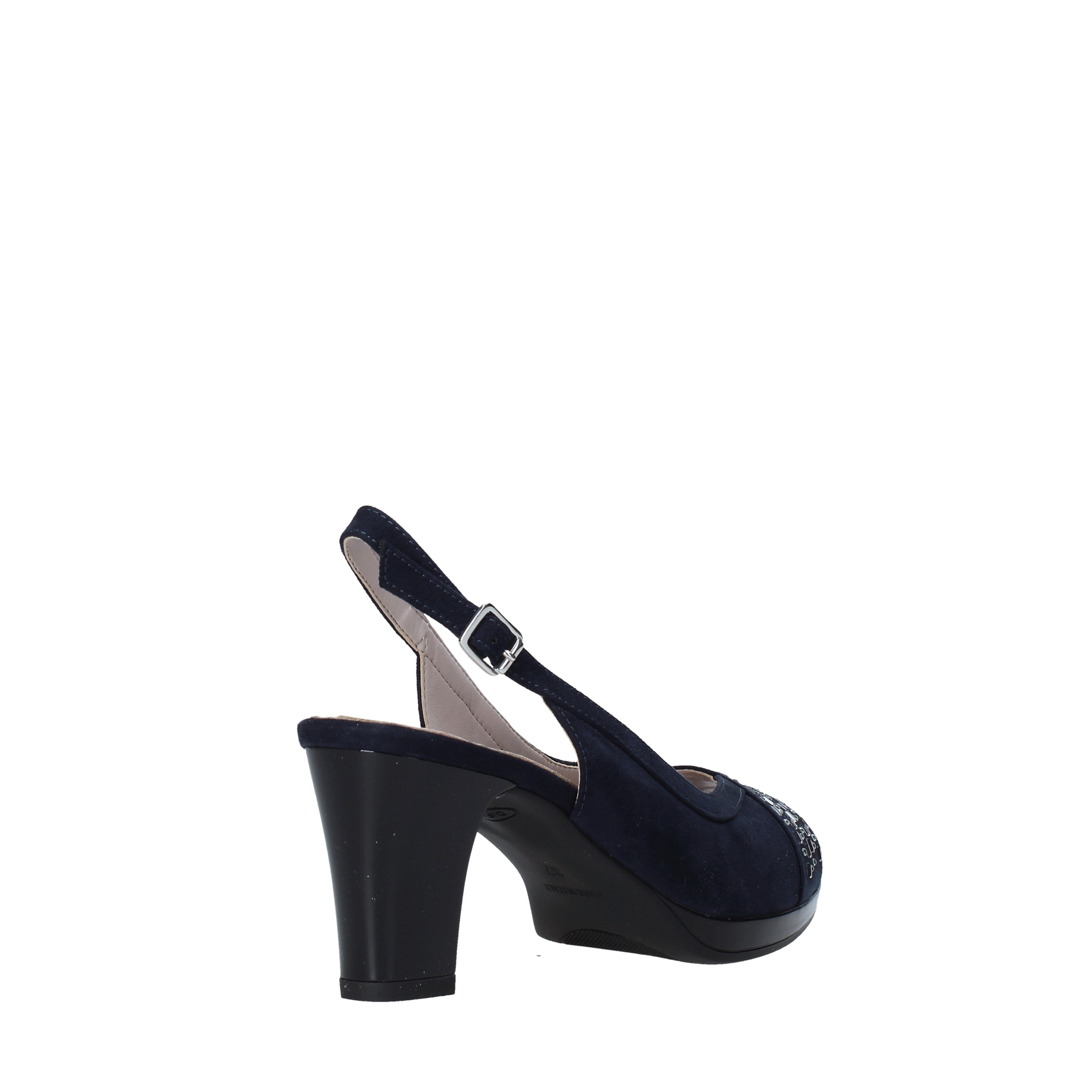 Sandali tacco Blu Comart