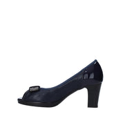 Sandali tacco Blu Comart