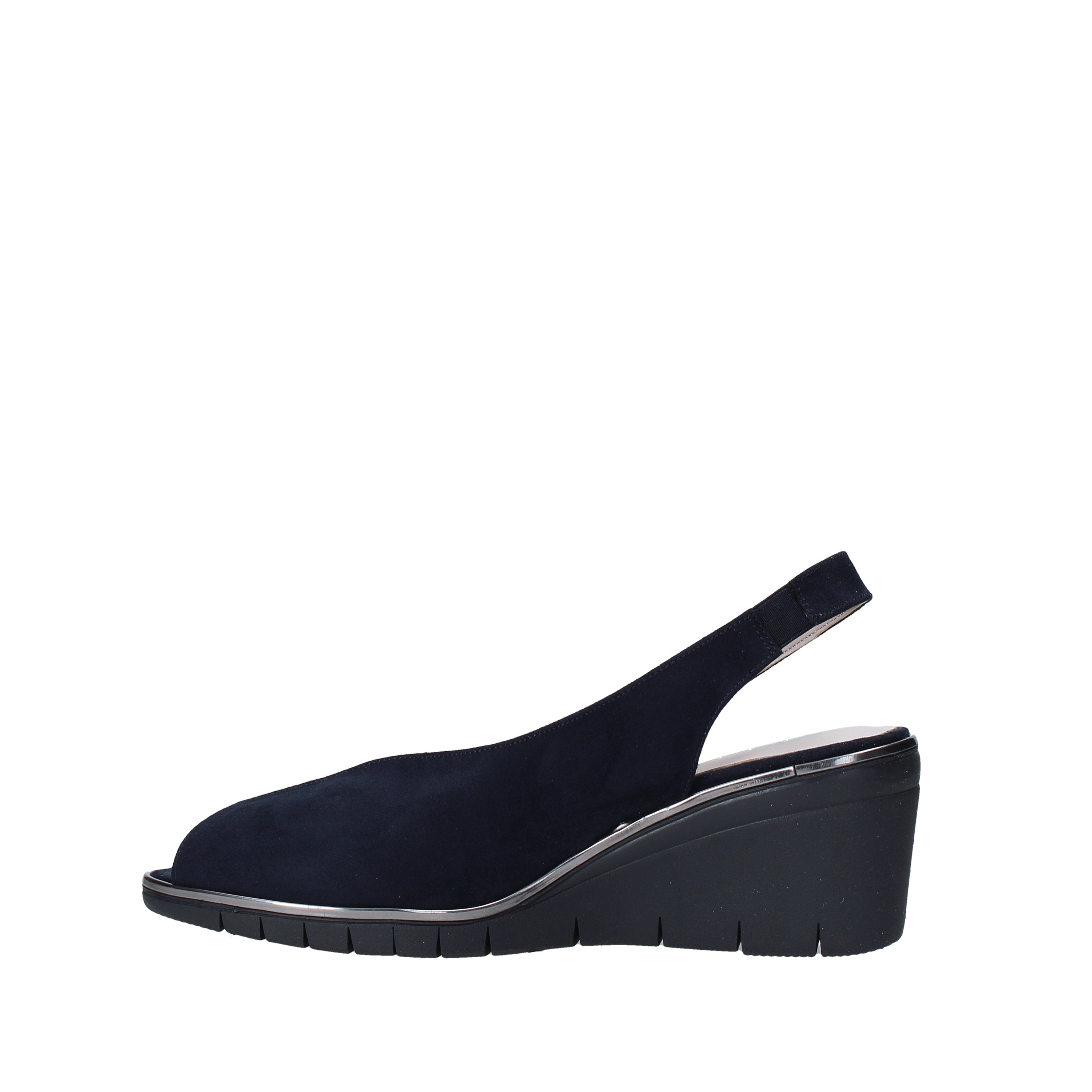 Sandali zeppa Blu Comart