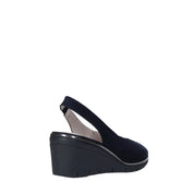 Sandali zeppa Blu Comart