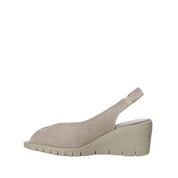 Sandali zeppa Beige Comart