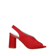 Sandali tacco Rosso Comart