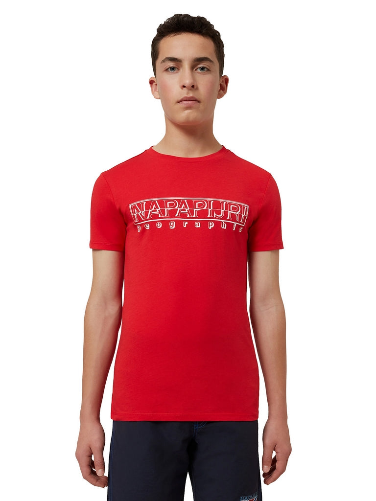 T-shirt Rosso Napapijri
