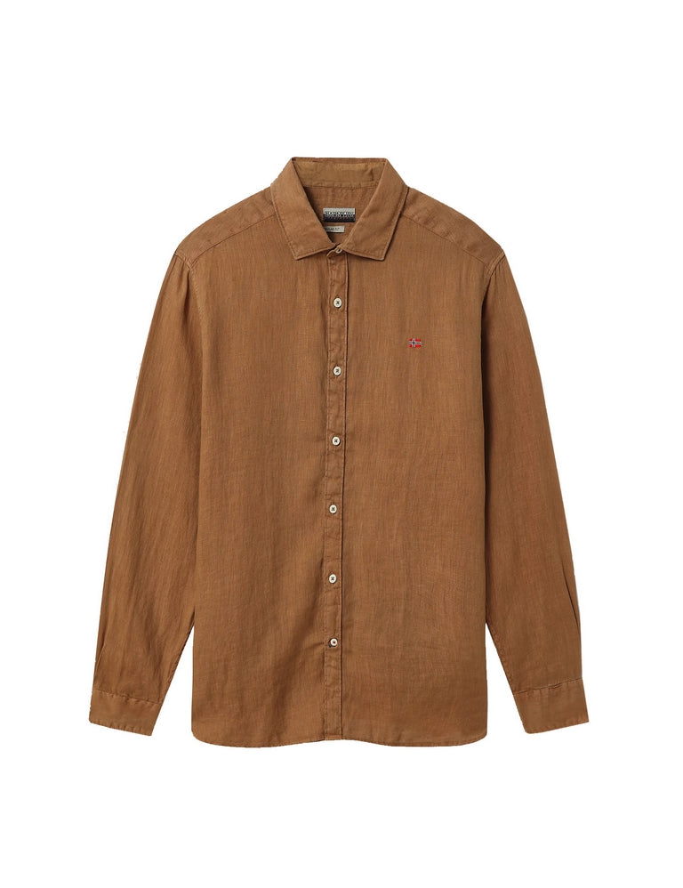 Camicie Marrone Napapijri