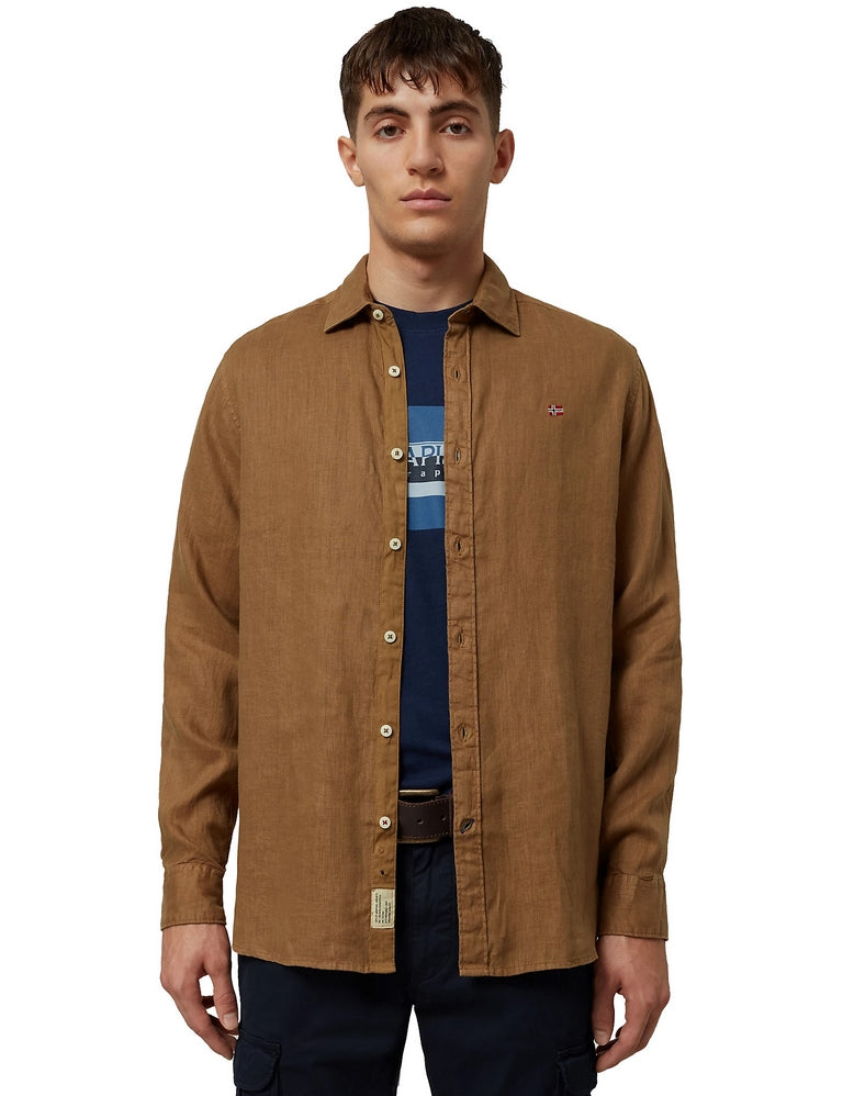 Camicie Marrone Napapijri