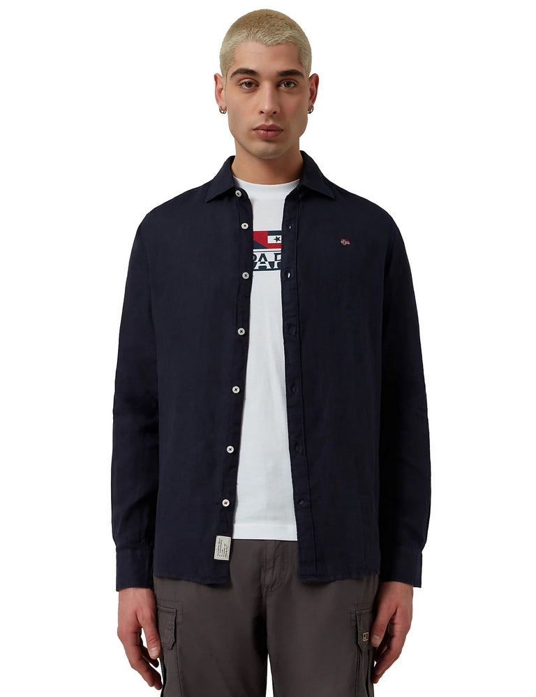 Camicie Blu Napapijri