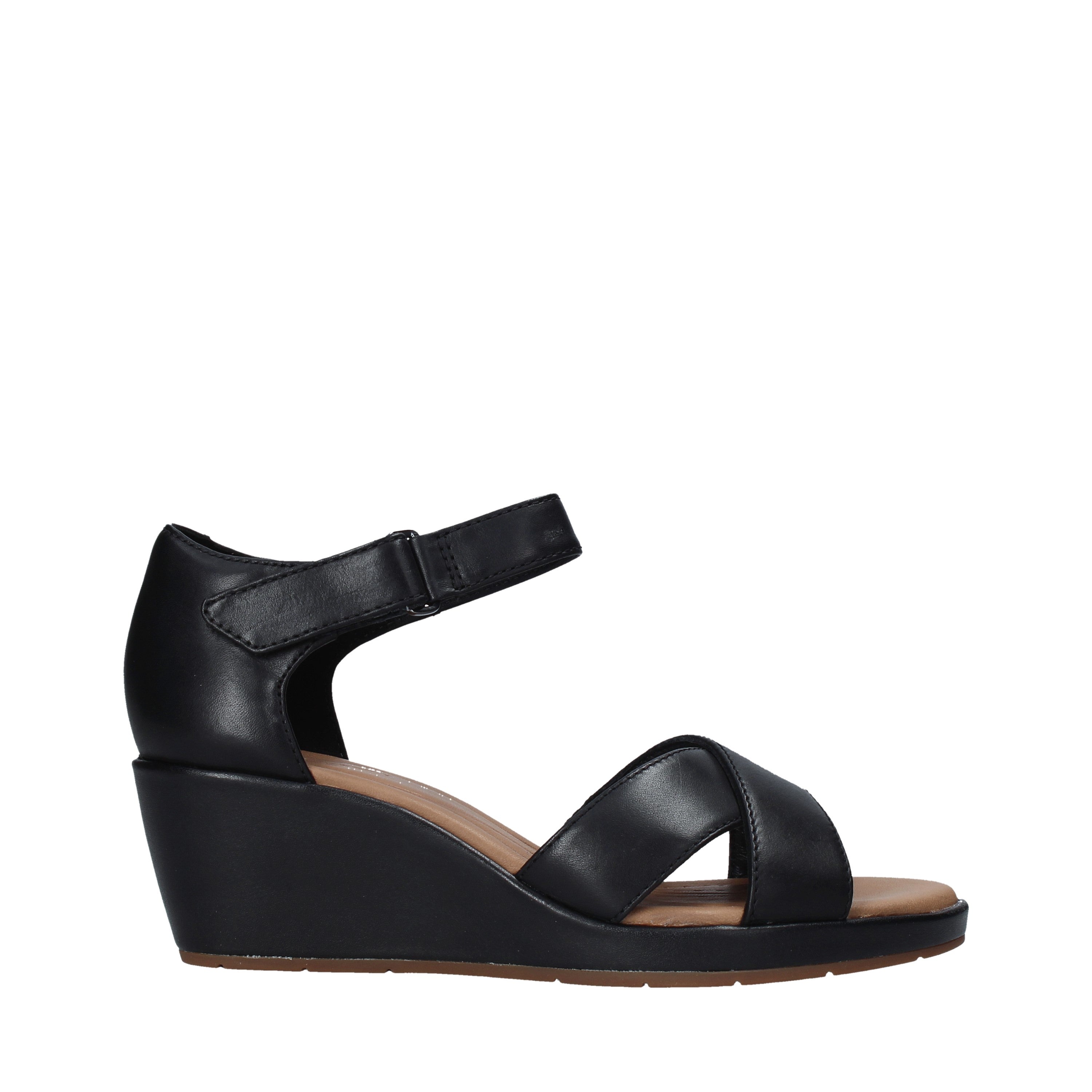 Sandali zeppa Nero Clarks