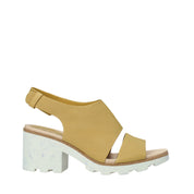 Sandali tacco Giallo Clarks