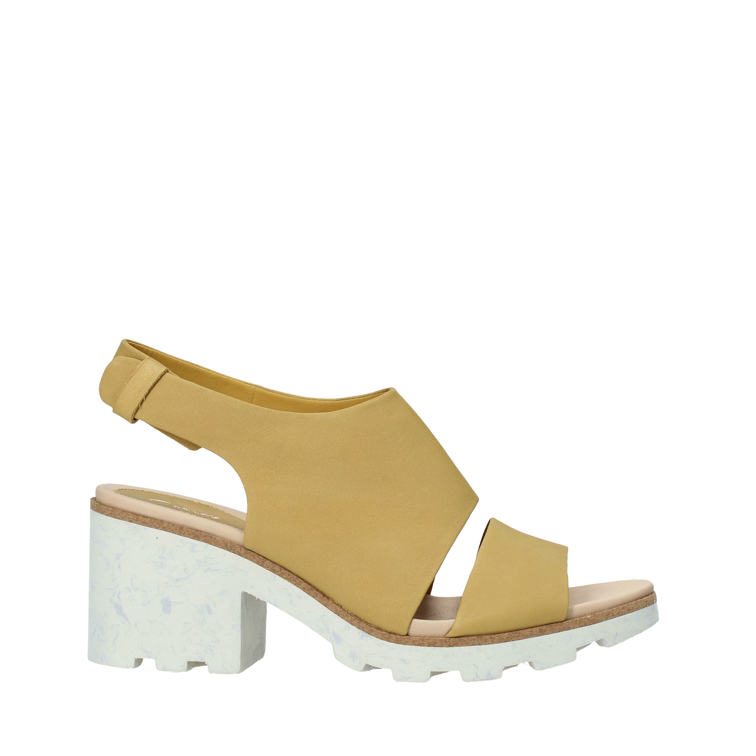 Sandali tacco Giallo Clarks