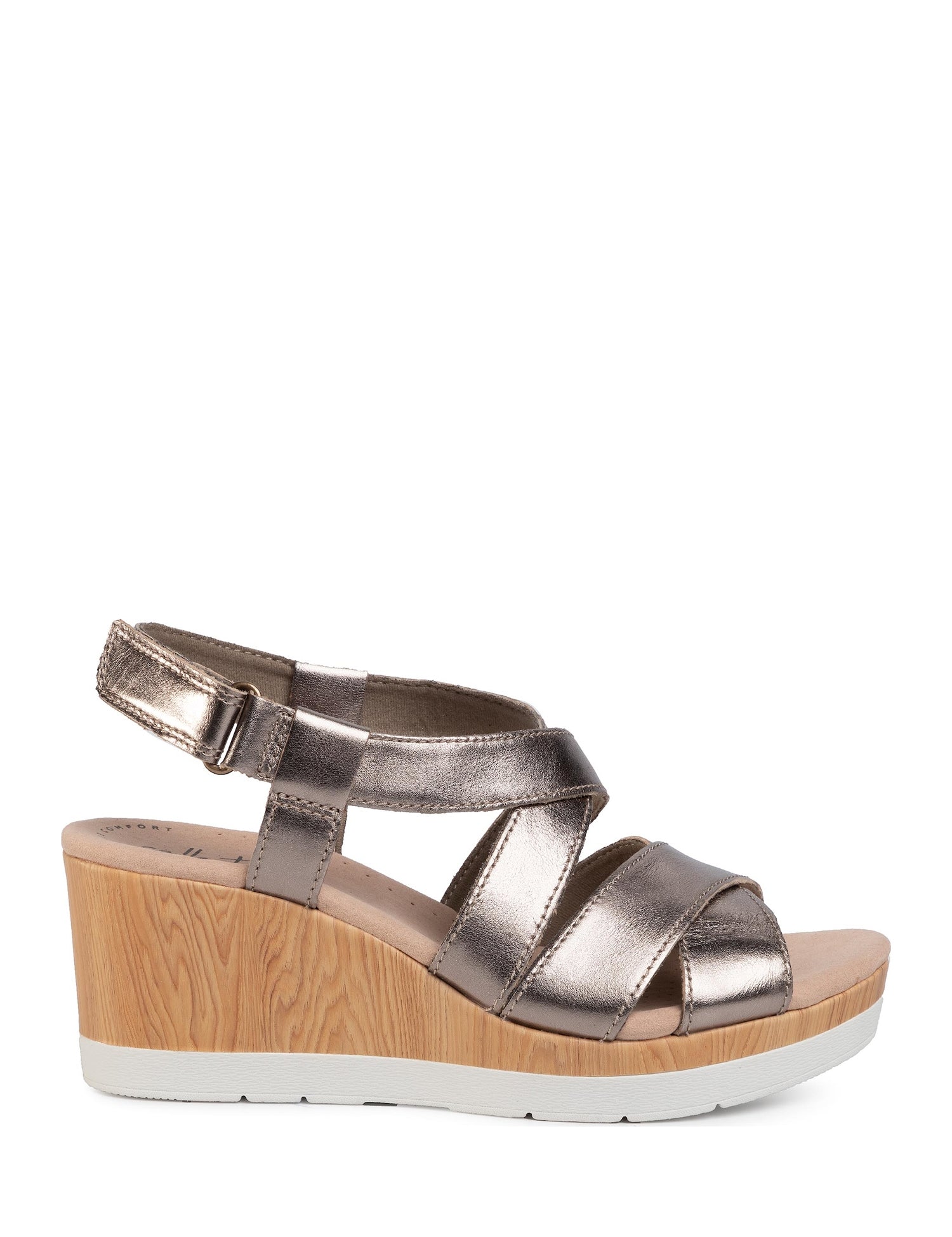 Sandali con strappi Marrone Clarks
