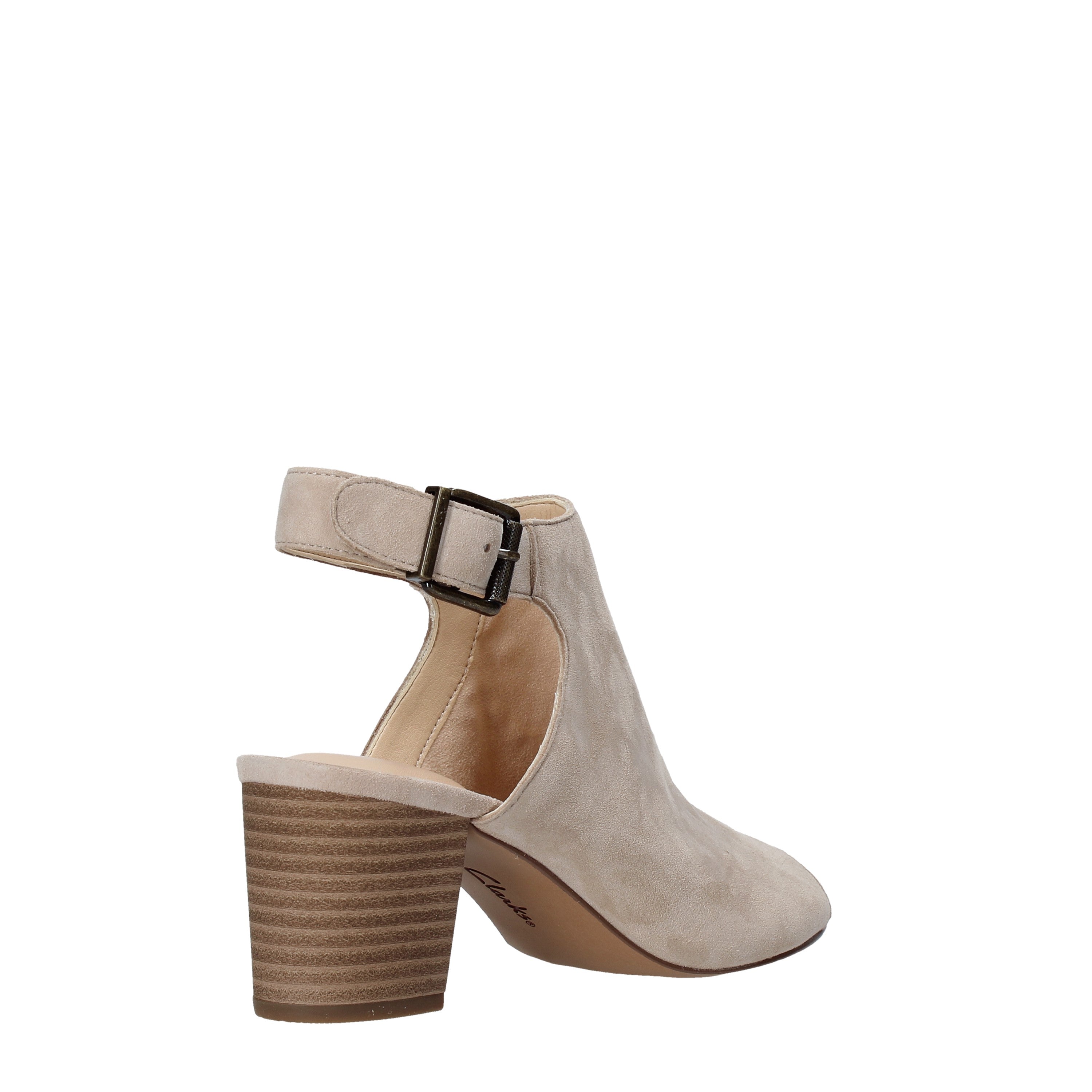 Sandali tacco Beige Clarks