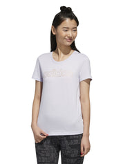T-shirt Viola Adidas Performance