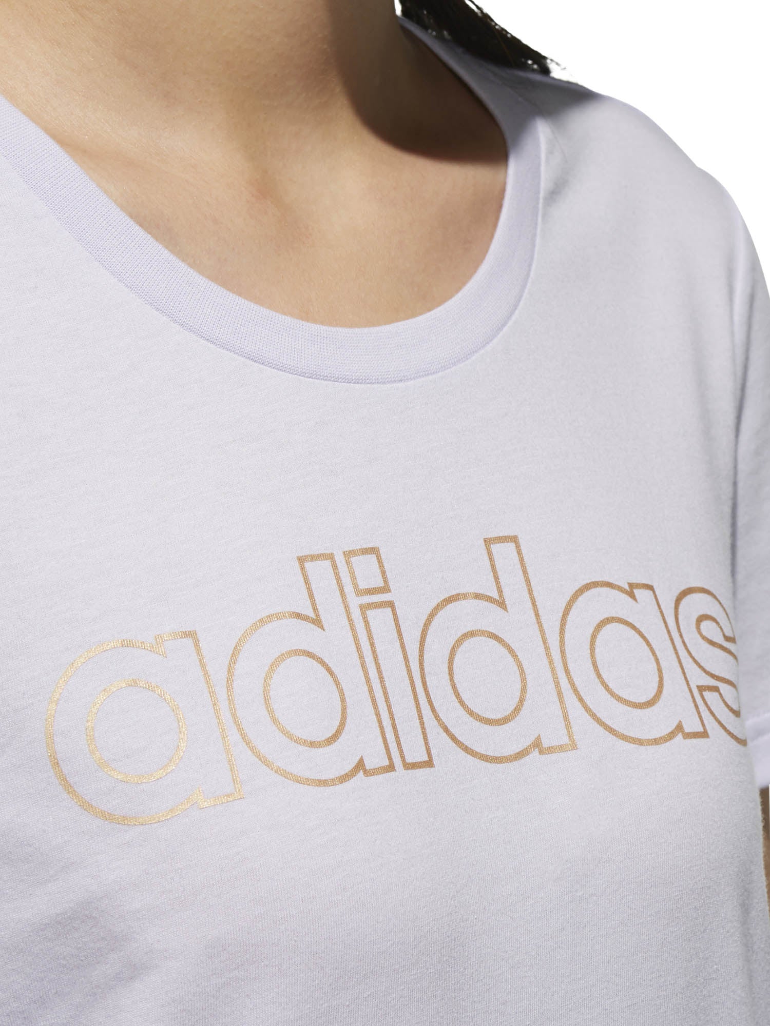 T-shirt Viola Adidas Performance