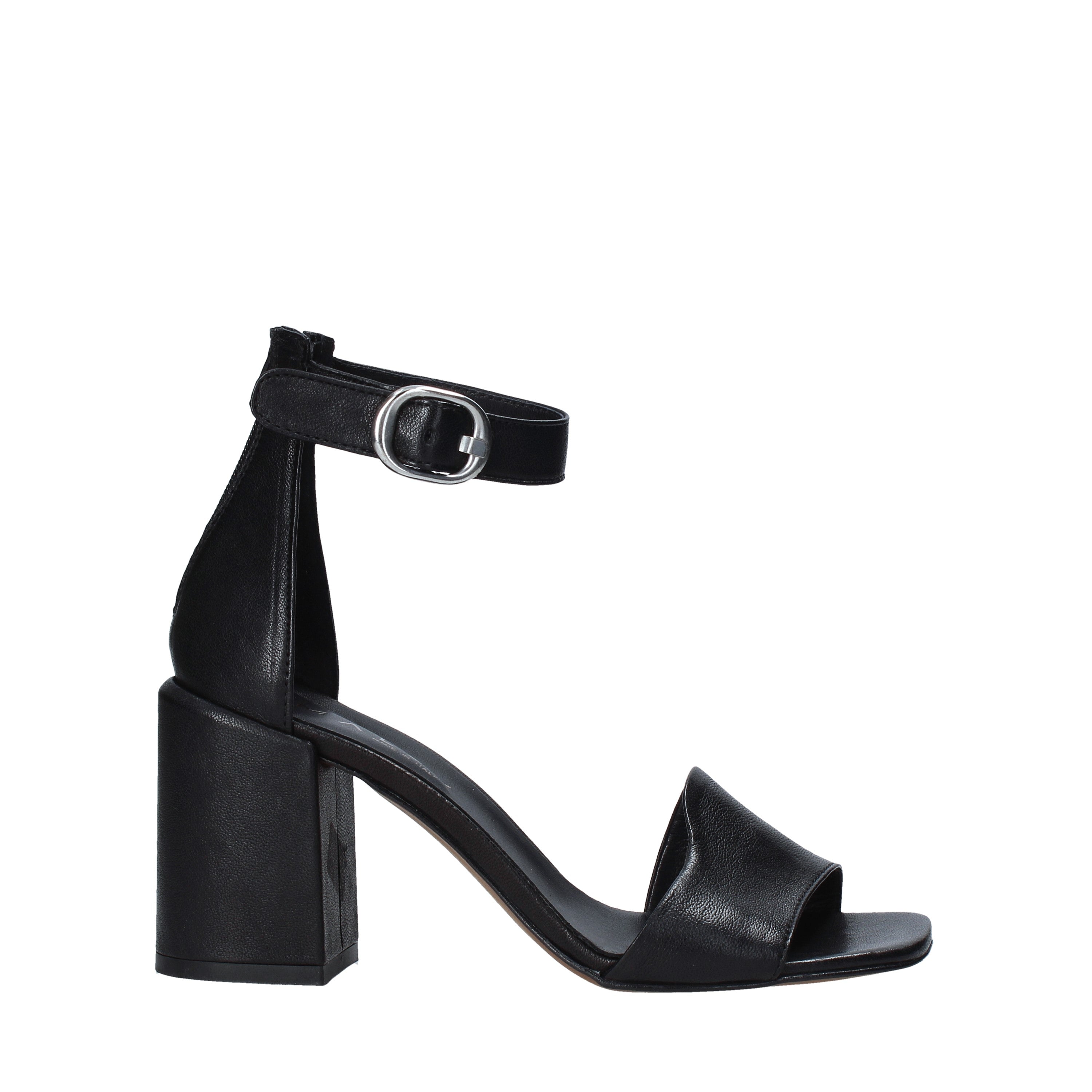 Sandali tacco Nero Mally
