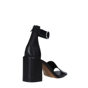 Sandali tacco Nero Mally