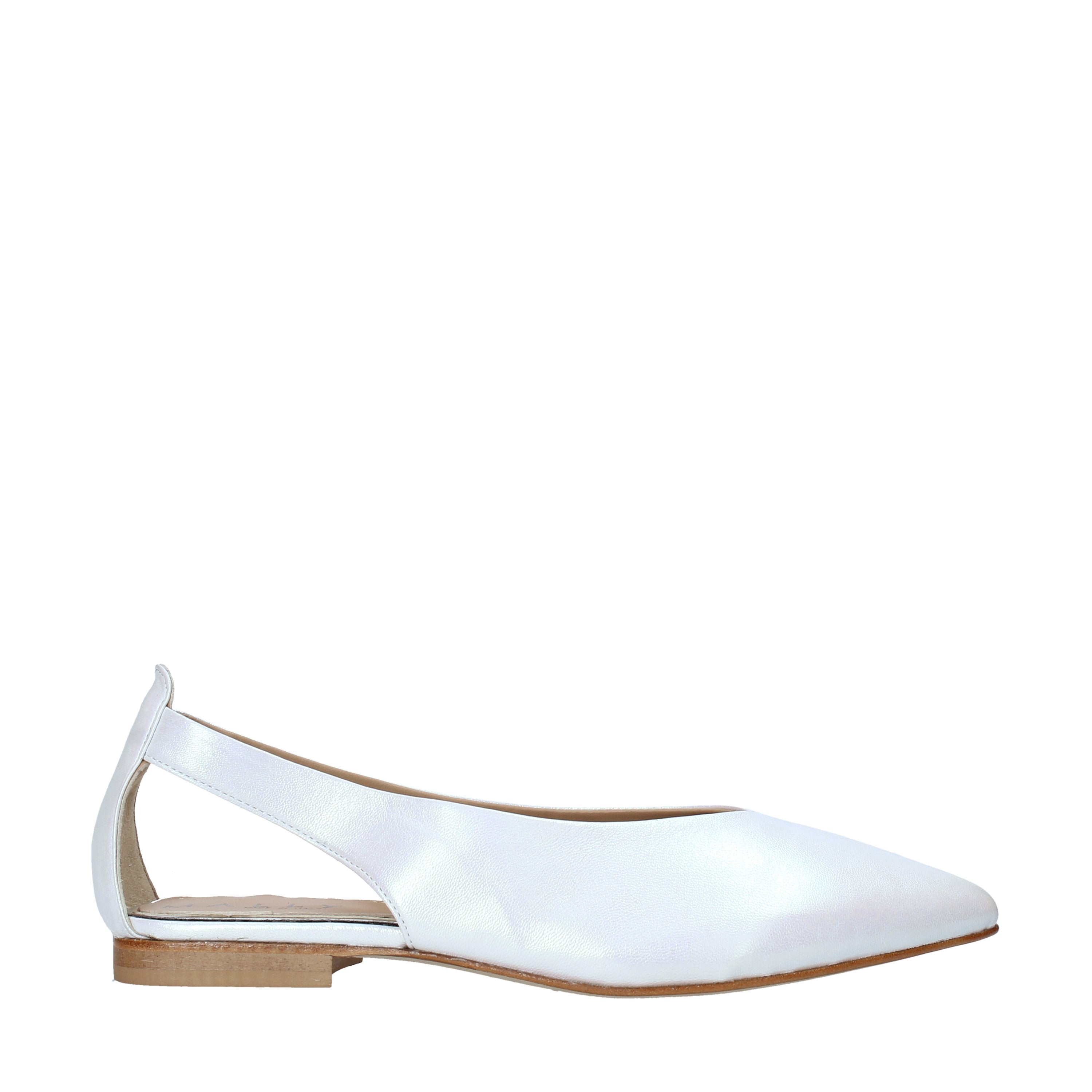 Sandali tacco Bianco Mally