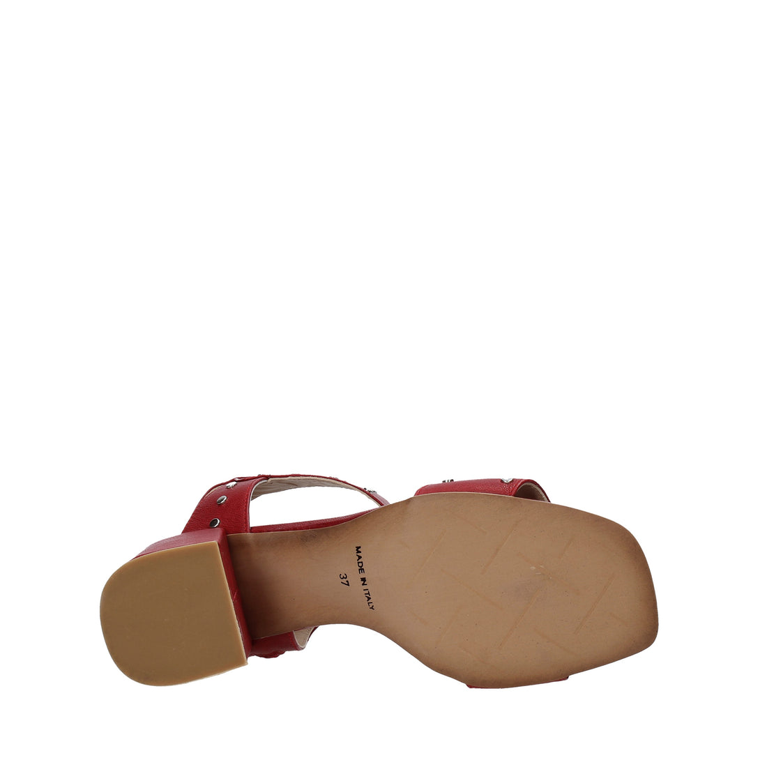 Sandali tacco Rosso Mally