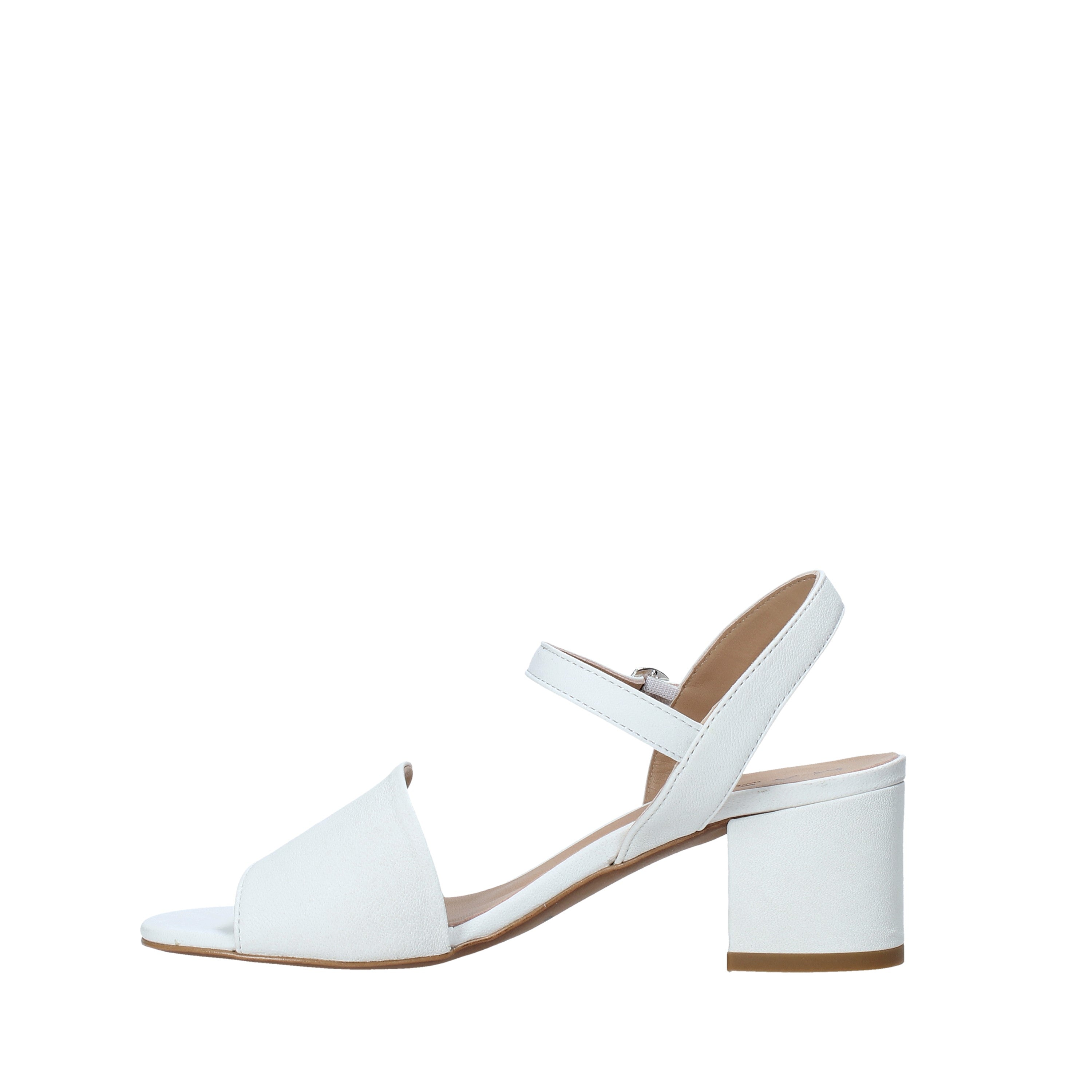 Sandali tacco Bianco Mally