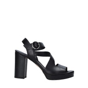 Sandali tacco Nero Mally