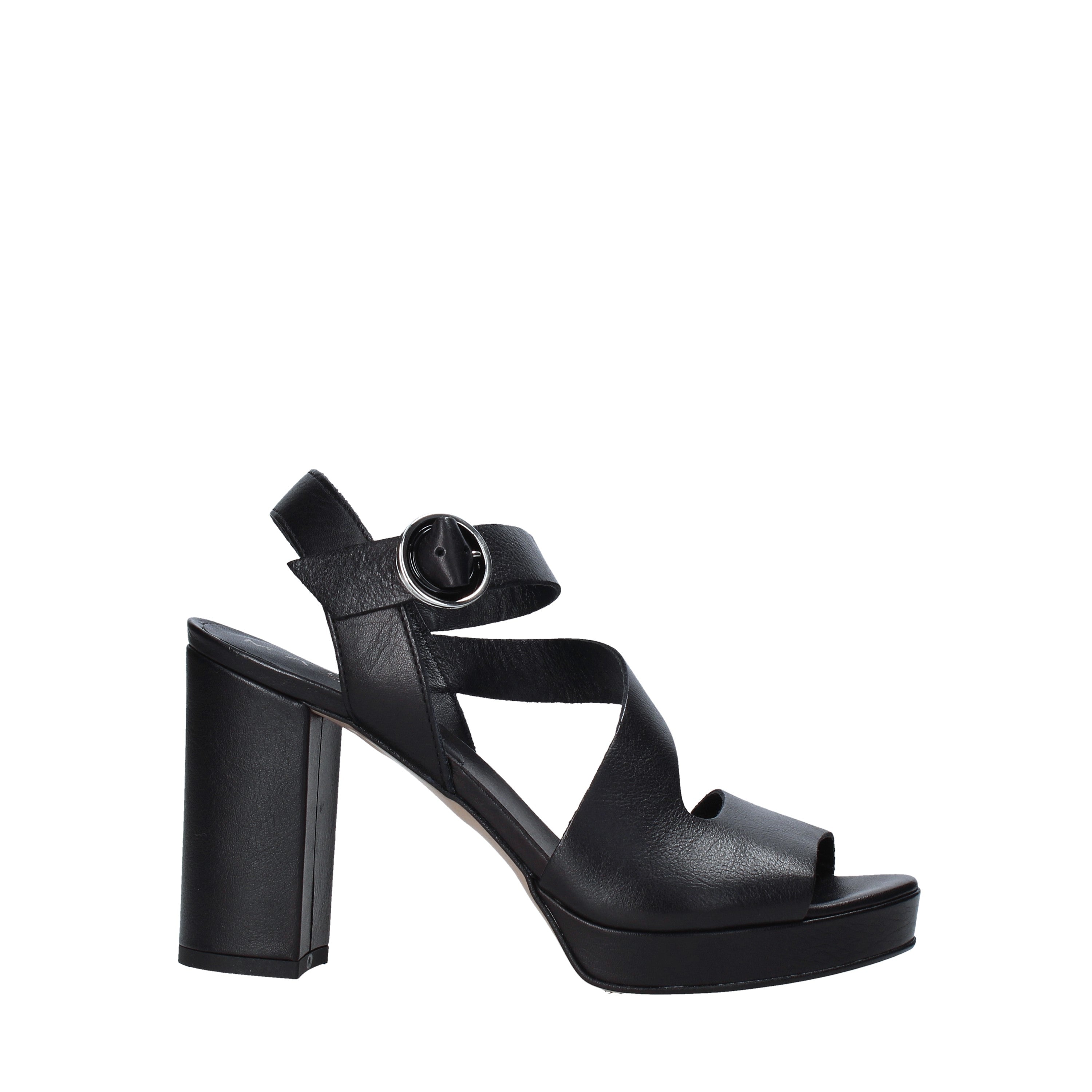 Sandali tacco Nero Mally