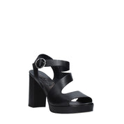 Sandali tacco Nero Mally