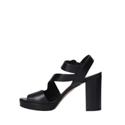 Sandali tacco Nero Mally