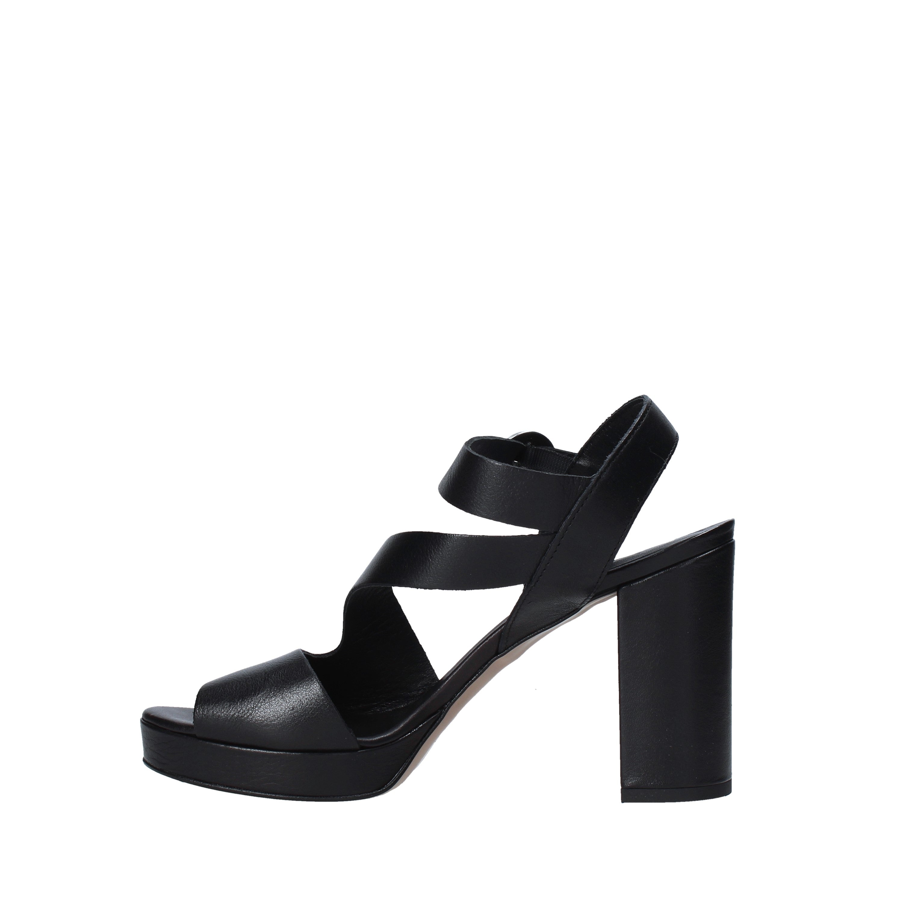 Sandali tacco Nero Mally