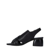 Sandali tacco Nero Mally