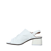 Sandali tacco Bianco Mally