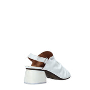 Sandali tacco Bianco Mally