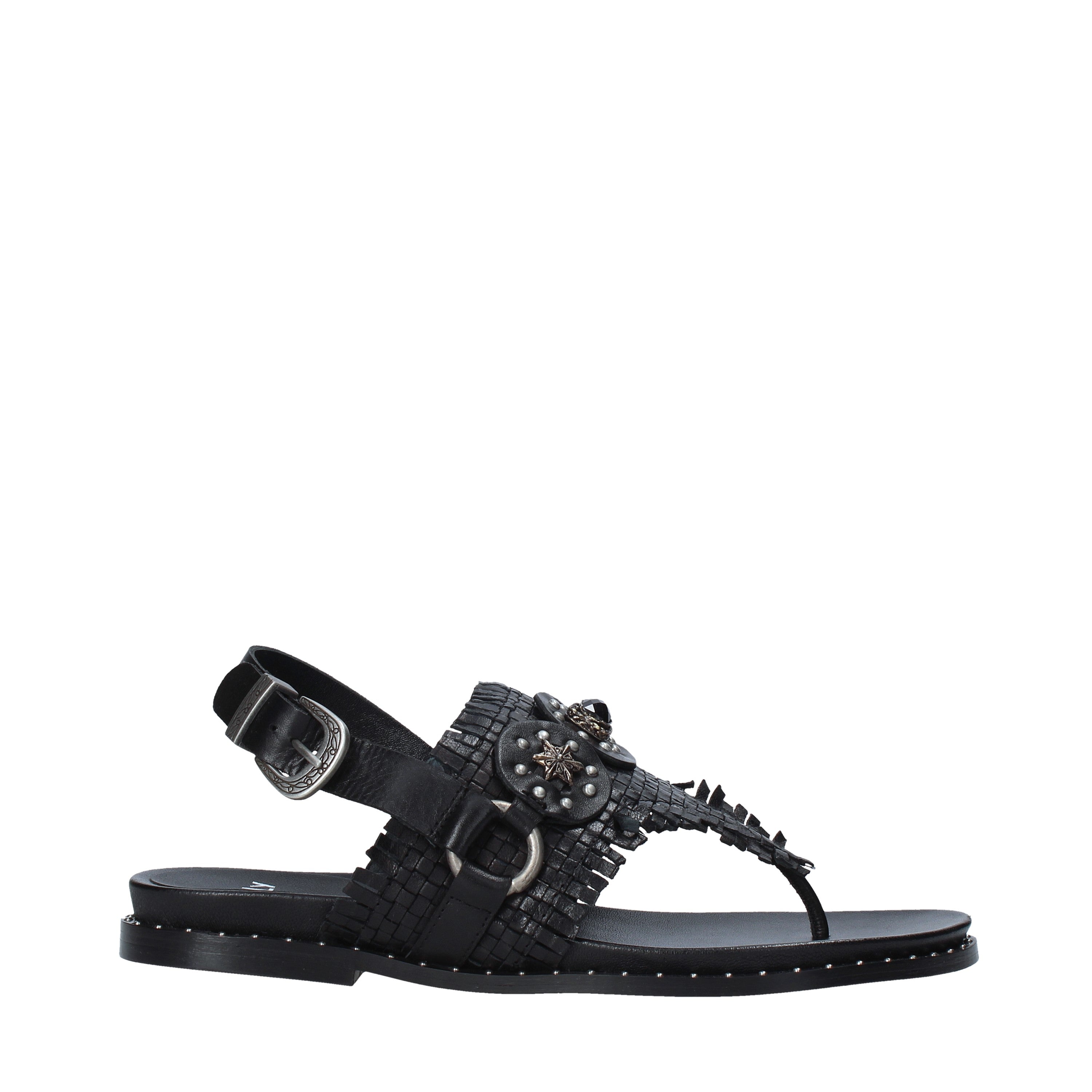 Infradito Nero Mally