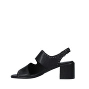 Sandali tacco Nero Mally