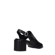 Sandali tacco Nero Mally