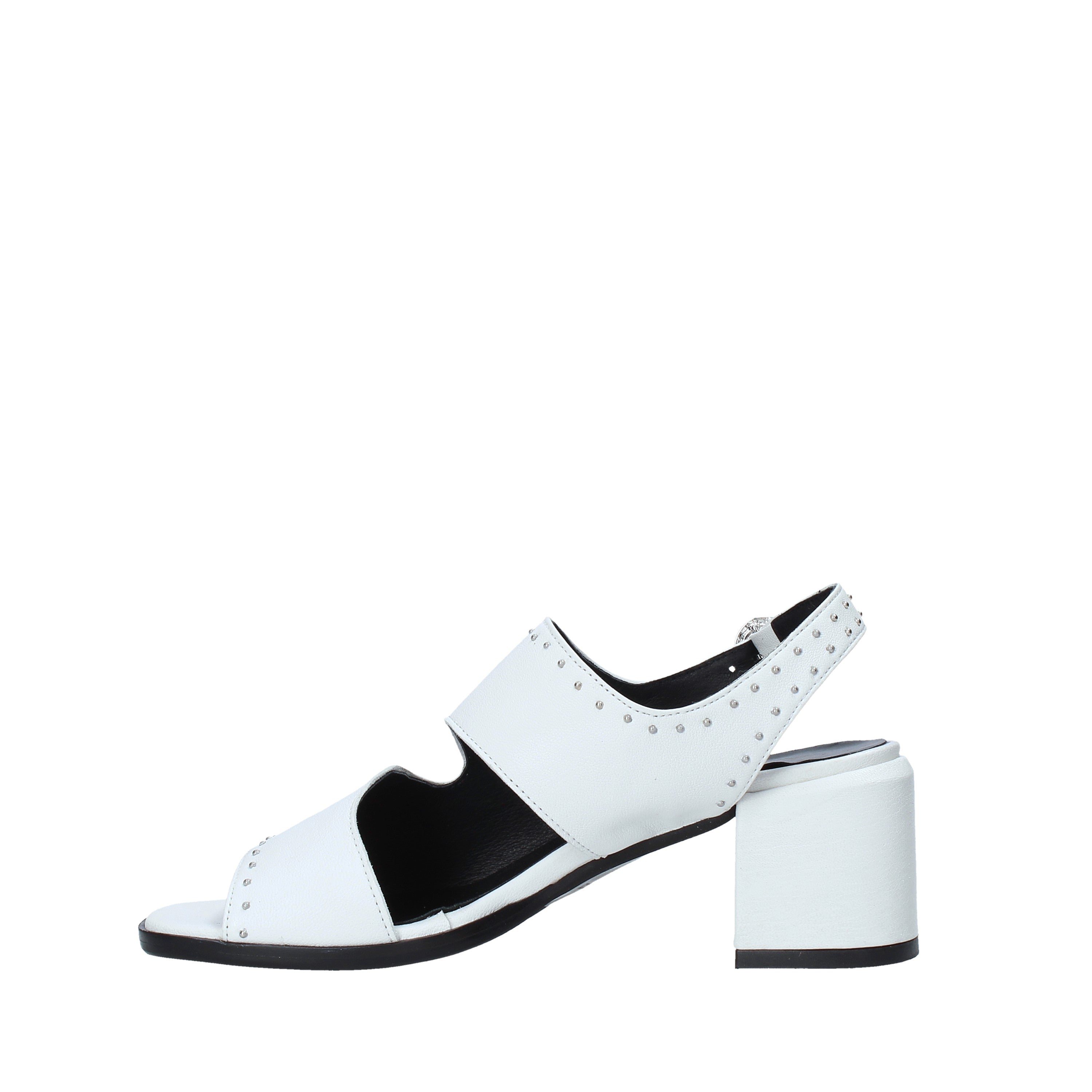 Sandali tacco Bianco Mally