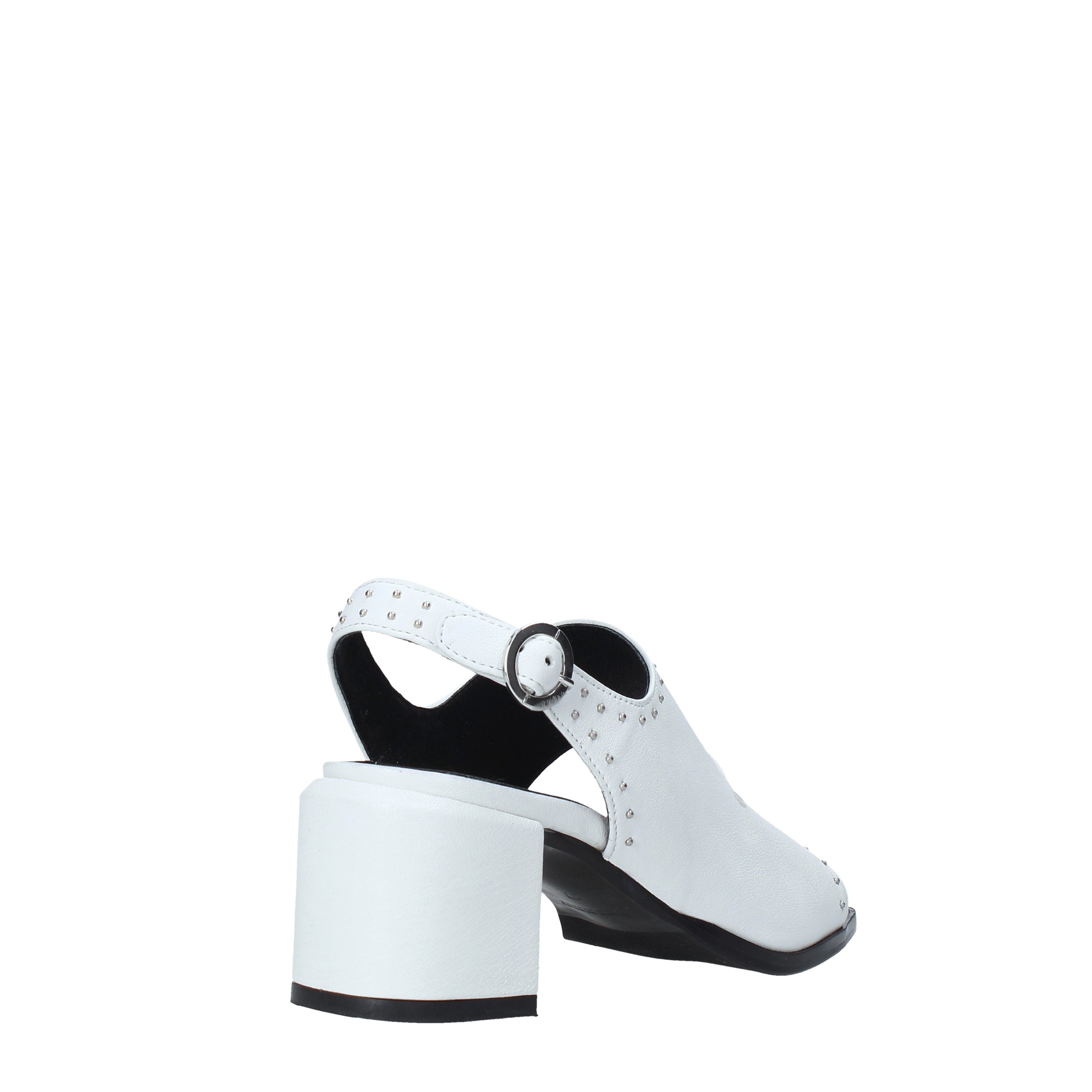 Sandali tacco Bianco Mally