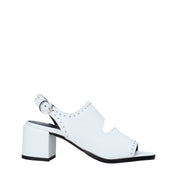 Sandali tacco Bianco Mally