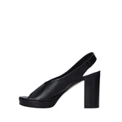 Sandali tacco Nero Mally