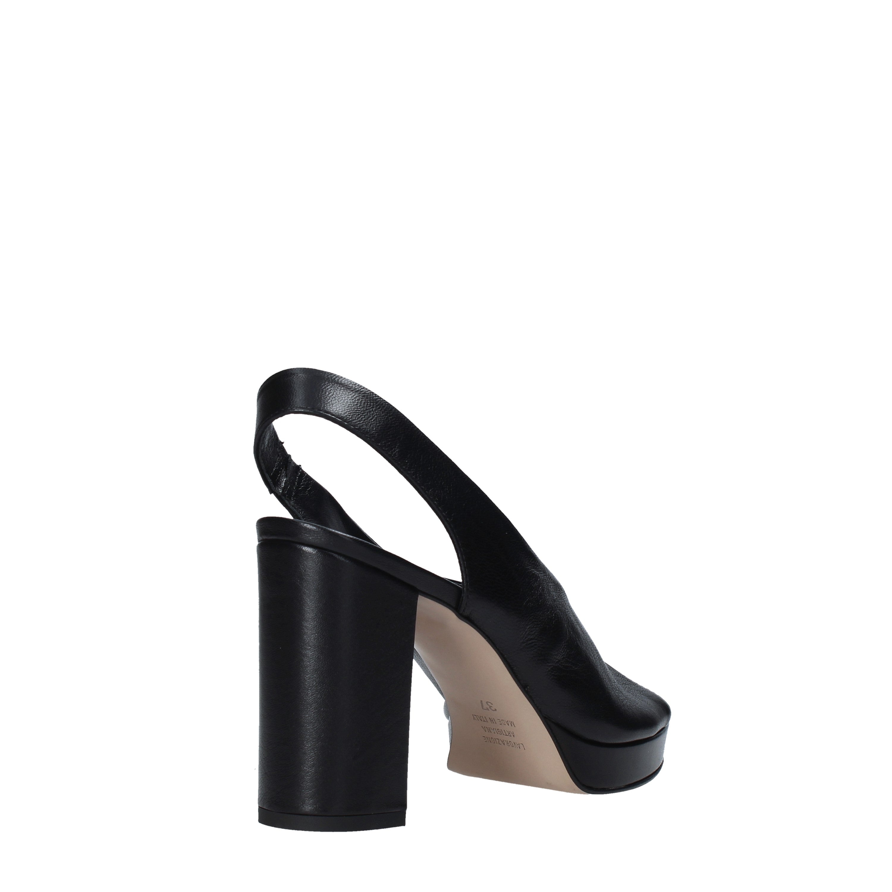 Sandali tacco Nero Mally