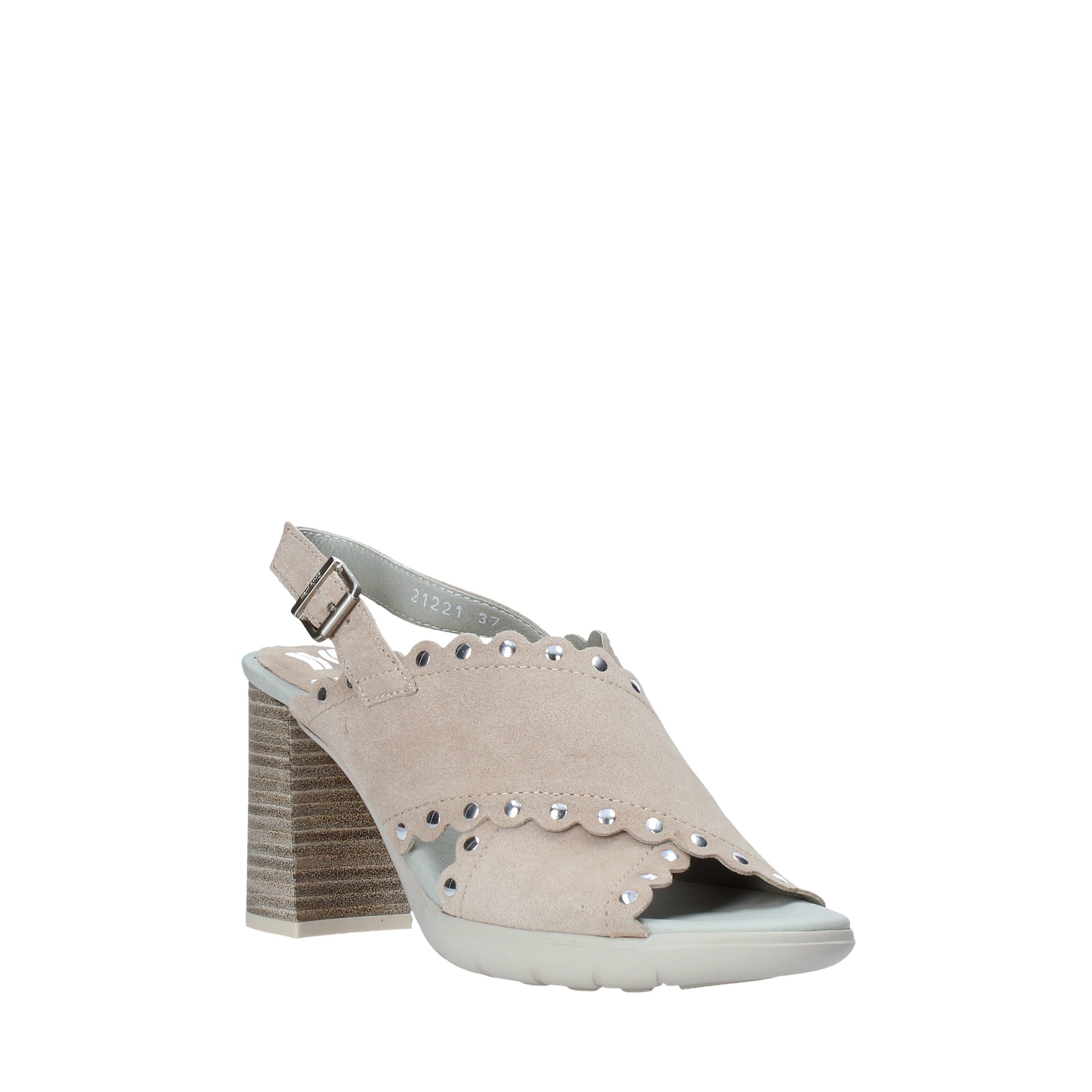Sandali tacco Beige Miss Callaghan