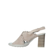 Sandali tacco Beige Miss Callaghan