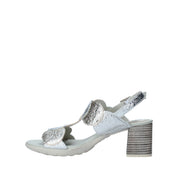 Sandali tacco Argentato Miss Callaghan