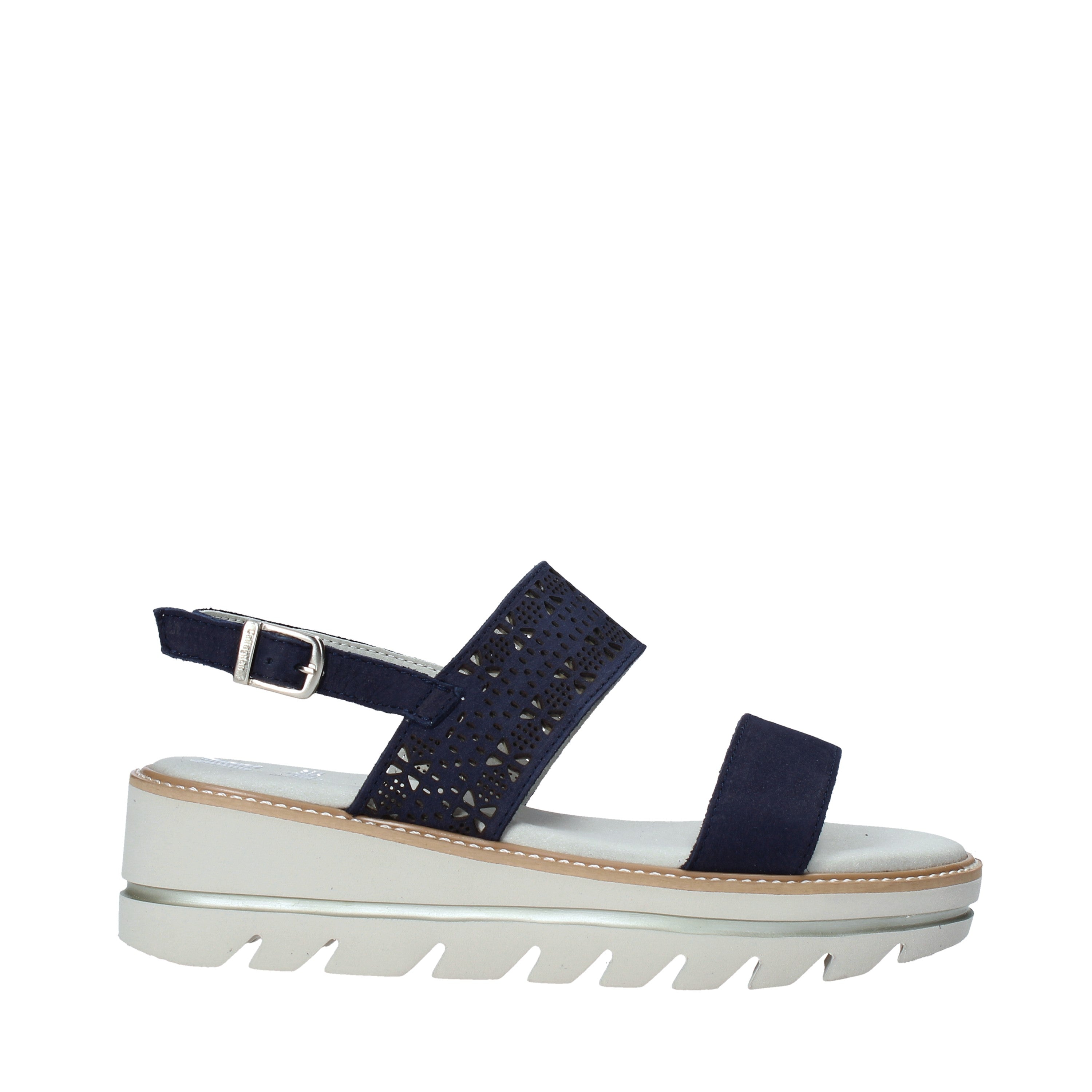 Sandali zeppa Blu Miss Callaghan