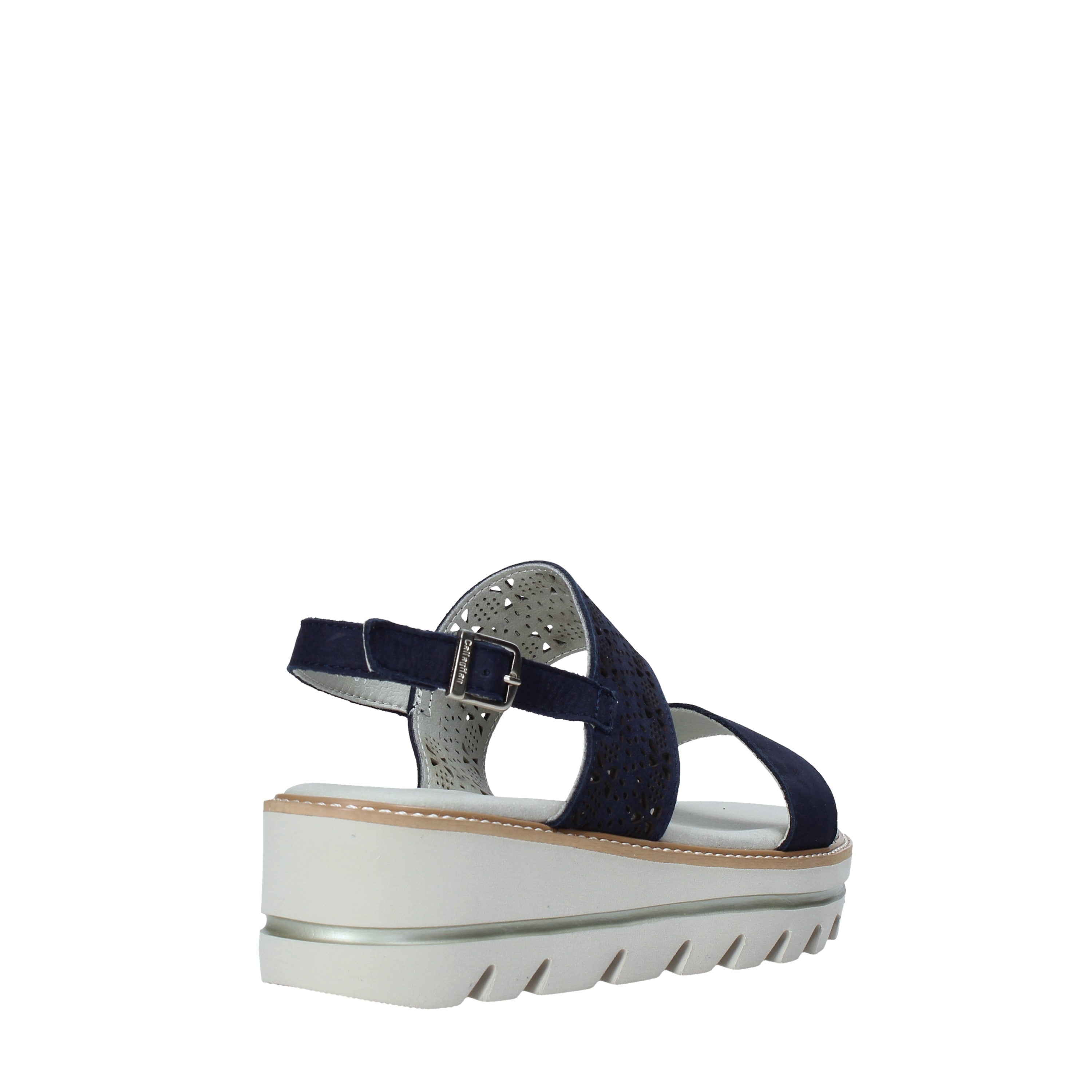 Sandali zeppa Blu Miss Callaghan