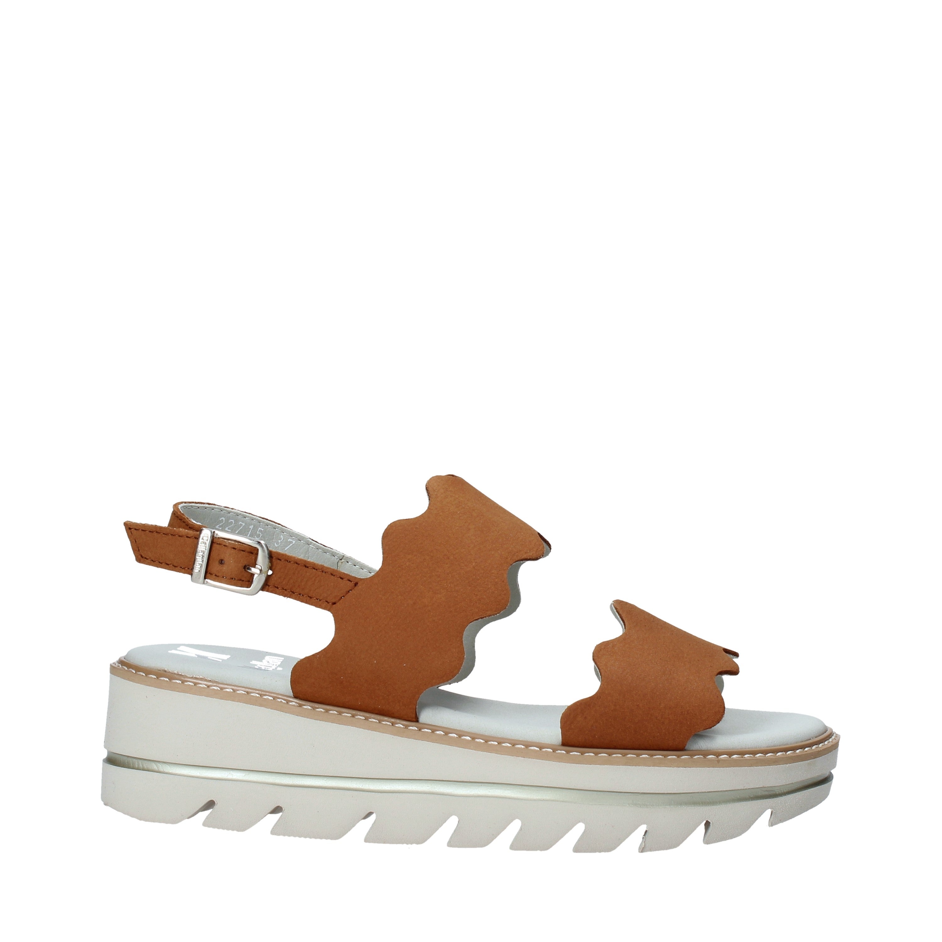 Sandali zeppa Marrone Miss Callaghan