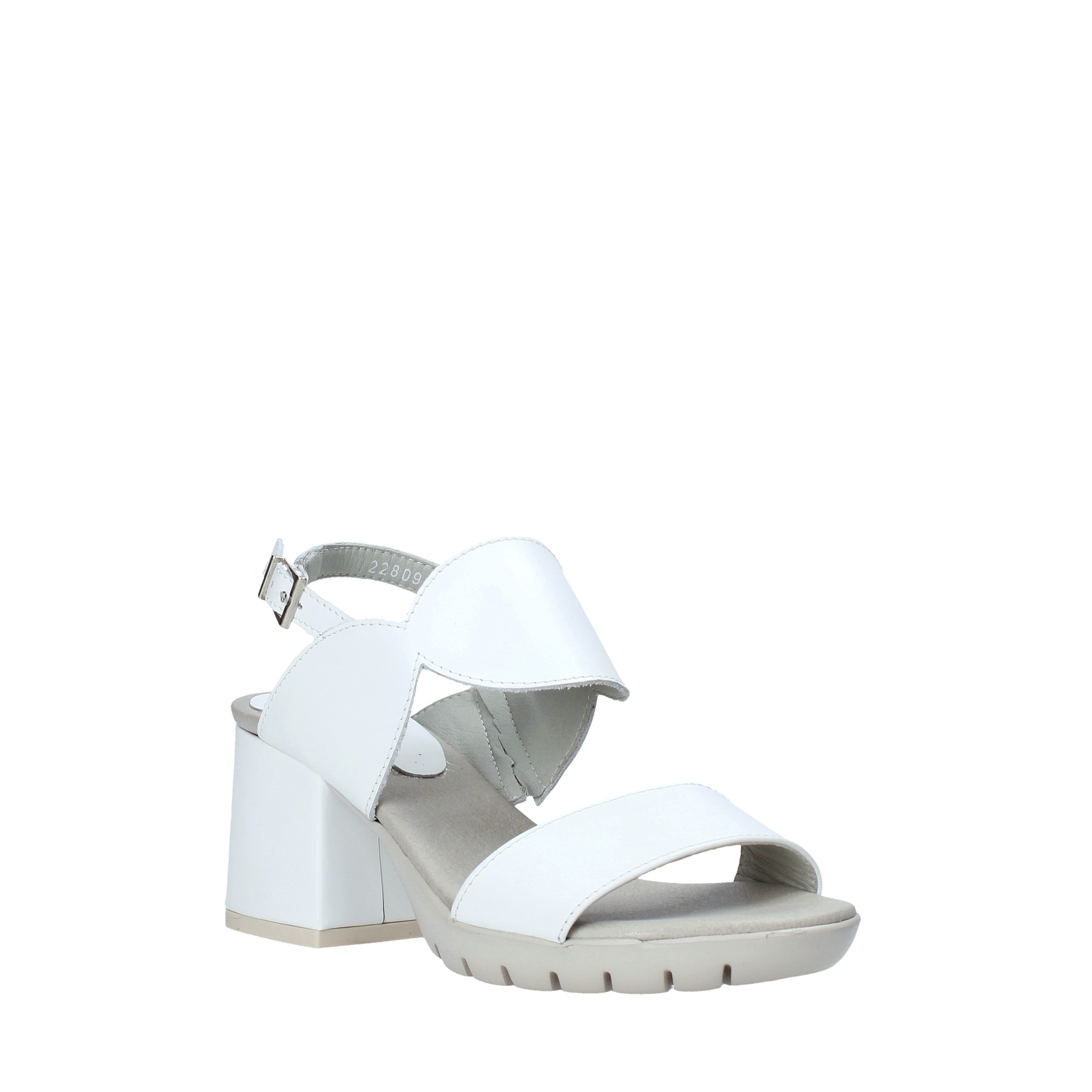 Sandali tacco Bianco Miss Callaghan