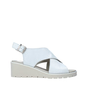 Sandali zeppa Bianco Miss Callaghan