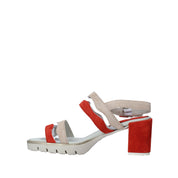 Sandali tacco Beige Miss Callaghan