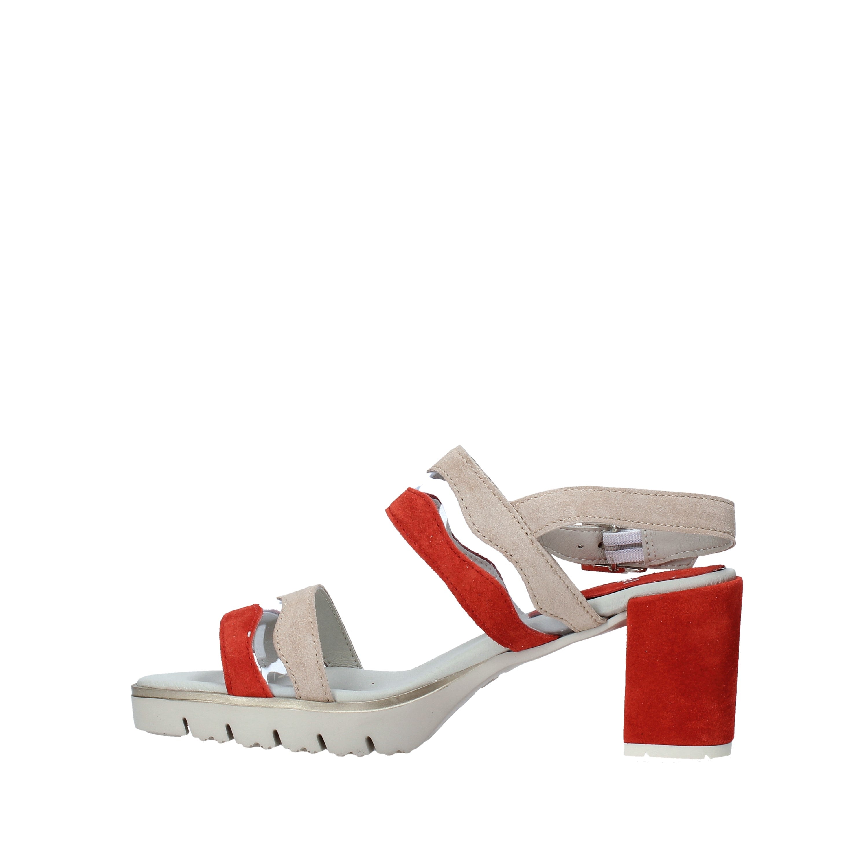 Sandali tacco Beige Miss Callaghan