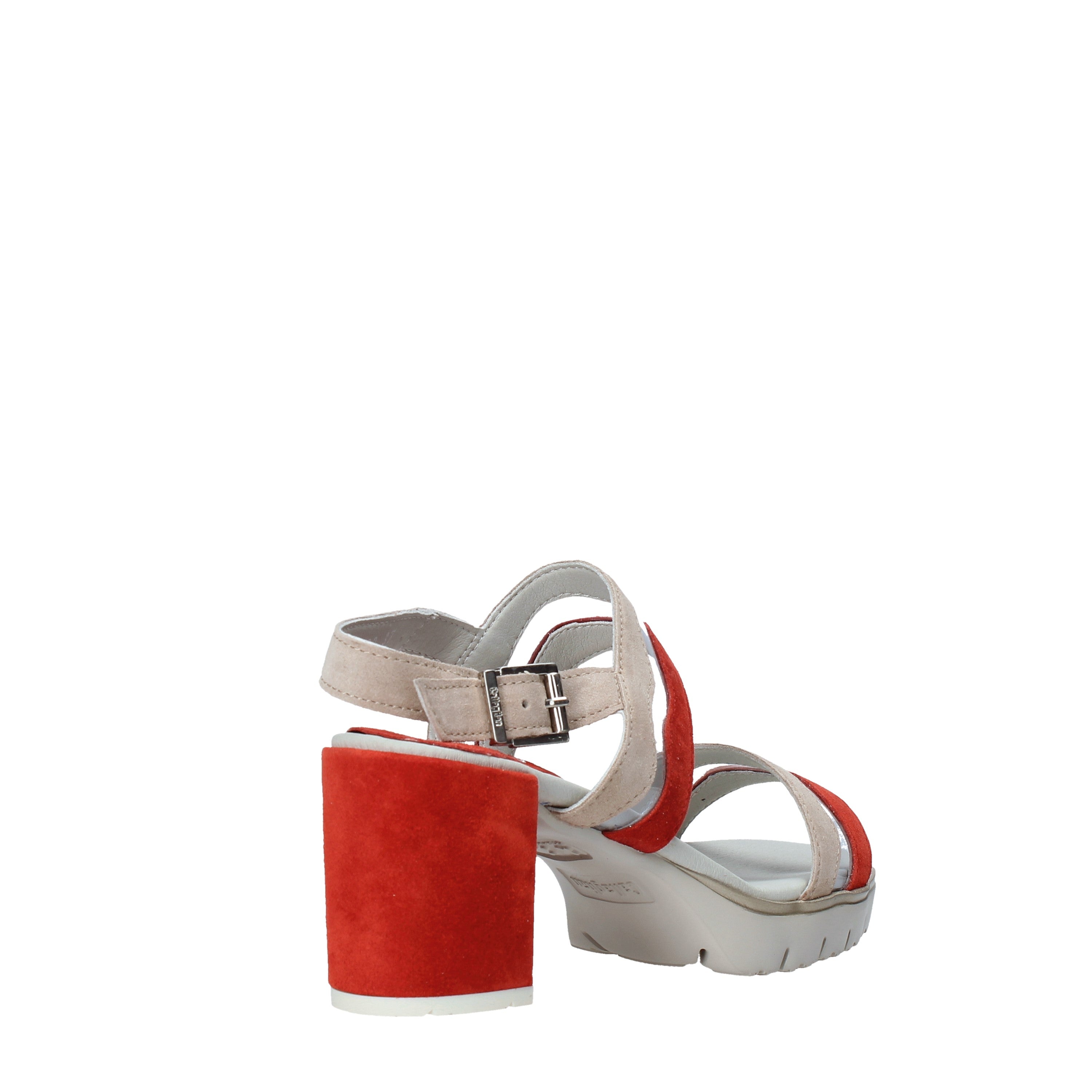 Sandali tacco Beige Miss Callaghan